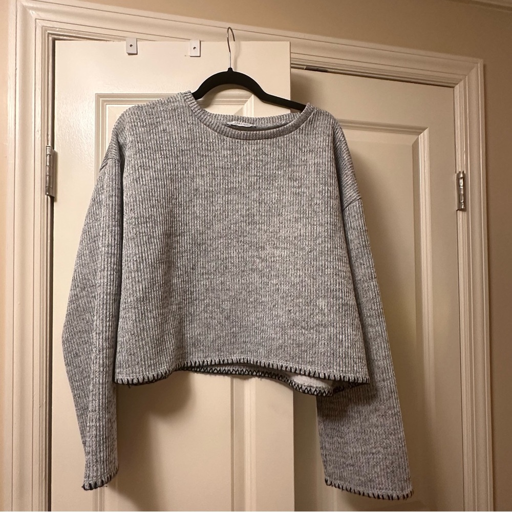 Zara grey sweater